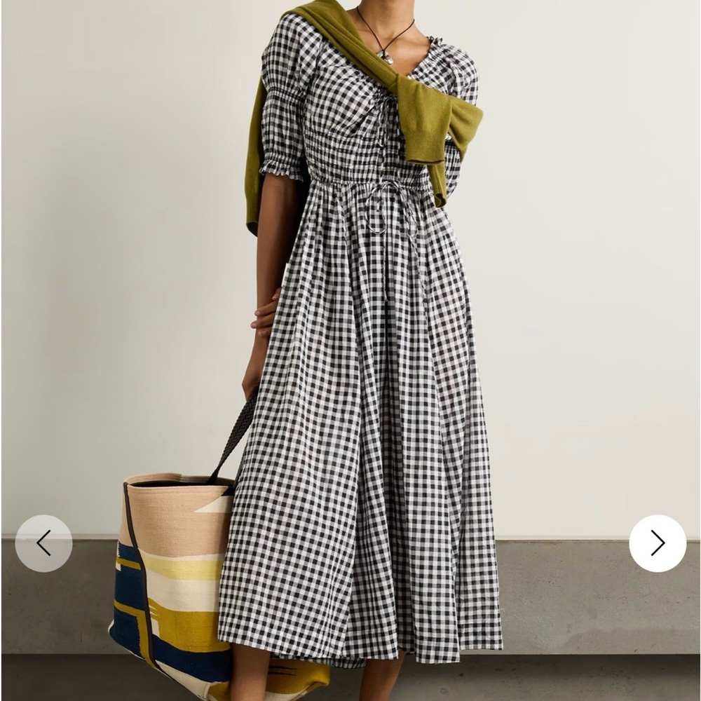 Rare Doen Ischia Gingham Dress - Picture 2 of 11